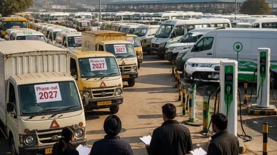 Delhi plans phased removal of 150,000 CNG and diesel light vehicles, to push EV transition