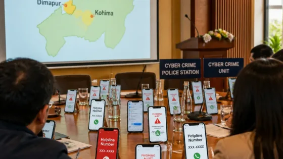 Dimapur among cities accounting for 80–85% of Nagaland cybercrime, police warn