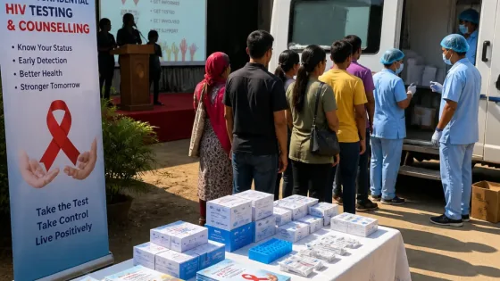 Dimapur drive promotes HIV awareness and de-addiction, offers on-site testing