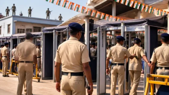 Faridabad sees stepped-up security, checkpoints and checks ahead of Independence Day