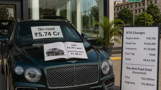 Gaya: Bentley Bentayga on-road price starts at ₹5.75 crore; running cost, EMI details