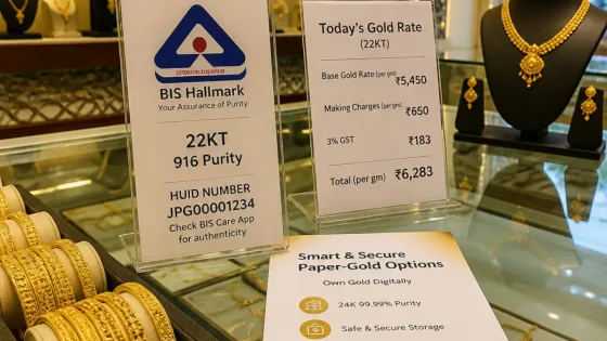 Jabalpur buyers urged to check BIS hallmark, GST and charges before buying gold