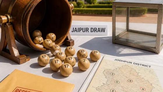 Jodhpur: Lottery reserves 10 SC seats, three for SC women as wards redrawn to 100
