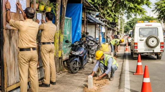 Kochi: KWA gives one-week ultimatum to clear Pipeline Road encroachments ahead of pipeline work