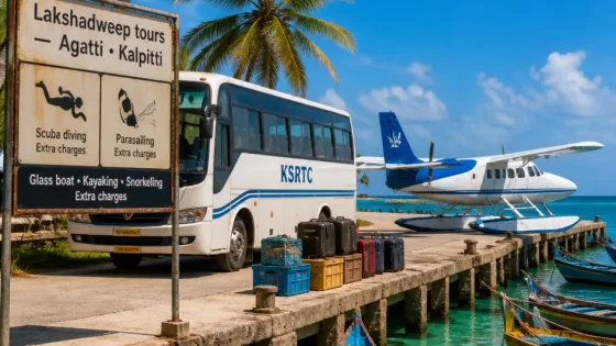 KSRTC launches Lakshadweep and Hyderabad tour packages with Agatti, Kalpitti island visits