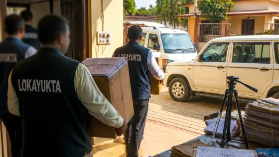 Lokayukta conducts searches at multiple Hubballi premises linked to HESCOM engineer