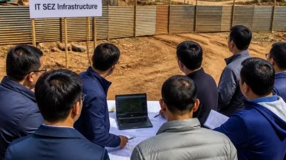MoS Sukanta Majumdar reviews MDoNER, NEC projects; inspects PM-DevINE IT SEZ site in Imphal