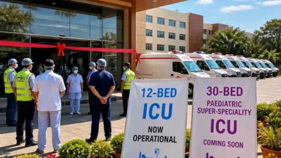 Muzaffarpur hospital gets 12-bed ICU; 30-bed super-speciality PICU announced