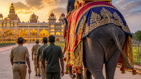 Mysuru bids farewell to Abhimanyu as veteran Dasara tusker retired at 60