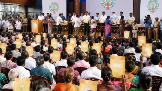 Naidu hands over title deeds to 28,445 families in Visakhapatnam, regularises 399 acres