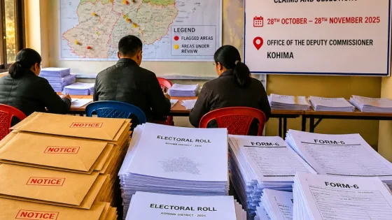 Nearly 5 lakh Nagaland electors to get notices as SIR mapping flags discrepancies