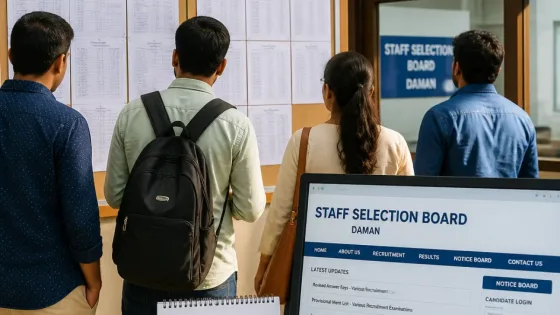 Revised answer keys finalised for DNH & DD teacher recruitment; no further challenges allowed