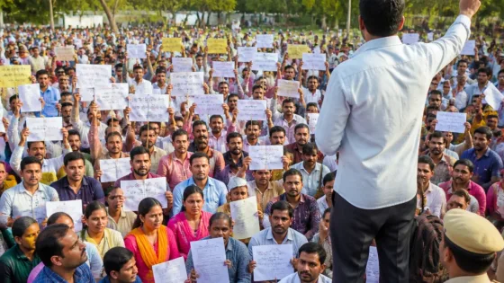Rohtak aspirants protest delayed appointments, demand immediate government action