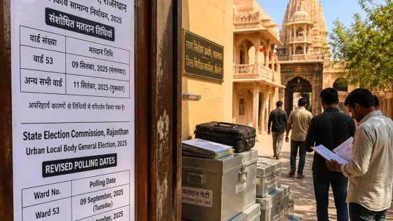 SEC reschedules municipal polling in Bikaner district to accommodate religious observances