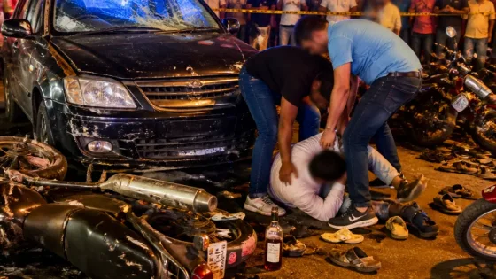 Seven Injured as Drunk Driver Rams into Crowded Market in Gwalior