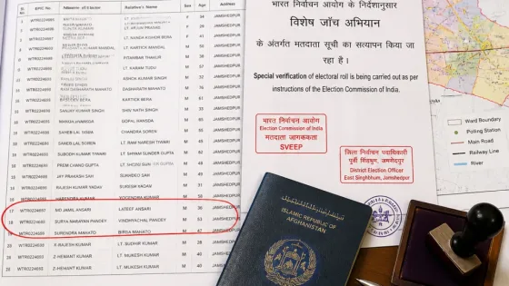 Three Afghan nationals found on Jamshedpur voter list; probe ordered into inclusion