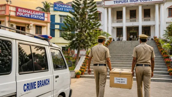 Tripura High Court orders Crime Branch probe after complainants allege police inaction in 3 kg gold theft