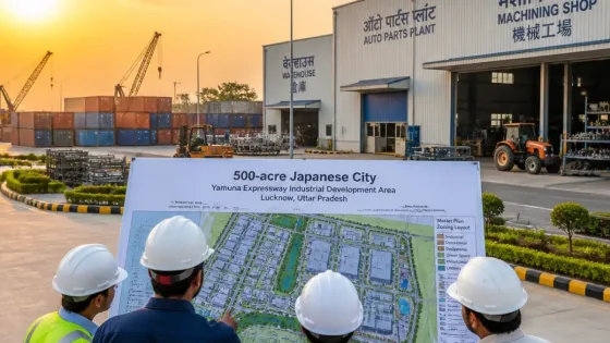 UP secures Rs 3,191 crore Japanese investment; 500-acre ‘Japanese City’ planned near Greater Noida