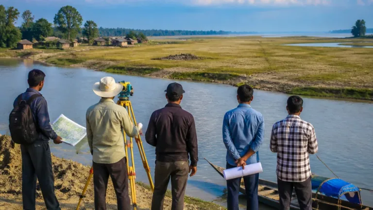 AAI conducts preliminary feasibility survey for proposed Majuli airport, officials inspect multiple sites