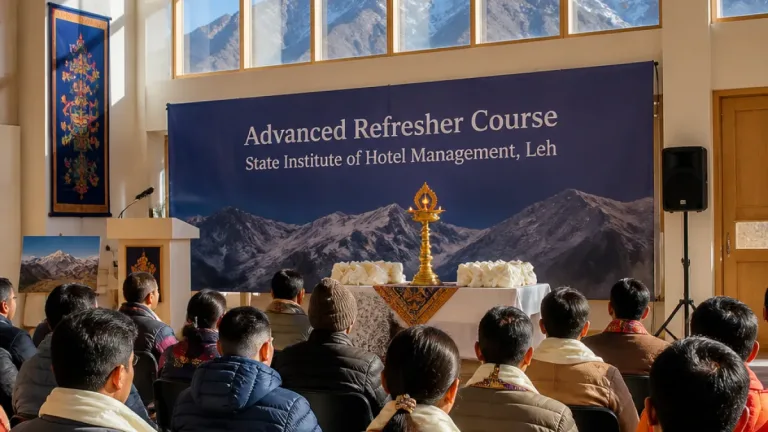 Advanced 7-day refresher course for tour guides and operators begins in Leh