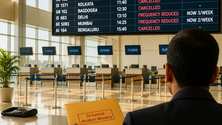 Agartala minister seeks Centre's help as airlines cut and propose cuts to city flights