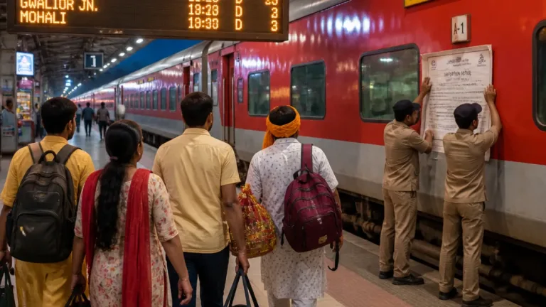 Agra rail services extended, extra halts added ahead of Janmashtami to ease pilgrim travel