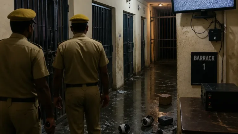 Ajmer jail files FIR after two inmates damage CCTV cameras in high-security barrack