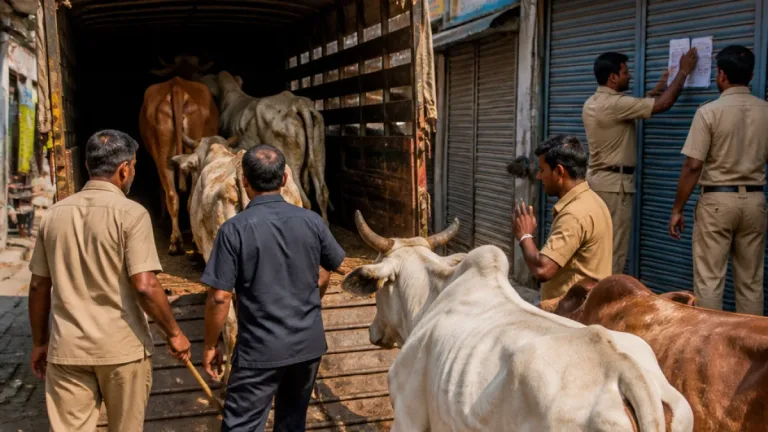 Amritsar civic body rescues cows, seals five unauthorised dairies in Kot Khalsa