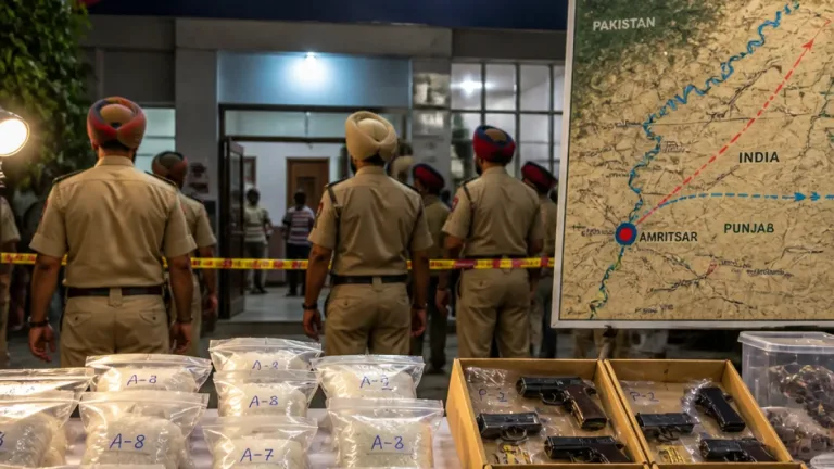 Amritsar police crack two cross‑border arms and drug rings, seven held