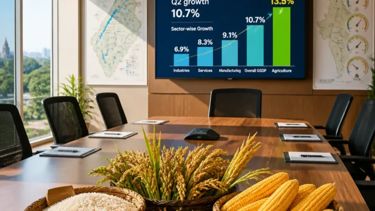 Andhra Pradesh posts 10.7% Q2 growth with agriculture leading at 13.5%