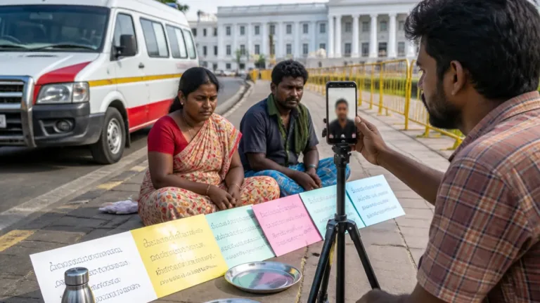 Anti-NEET hunger strike in Chennai continues as CJP founder voices solidarity, govt seeks time for Assembly resolution