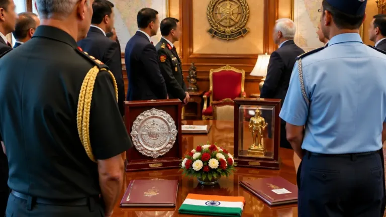 Army Chief meets Haryana Governor to strengthen civil‑military coordination on security, disaster response