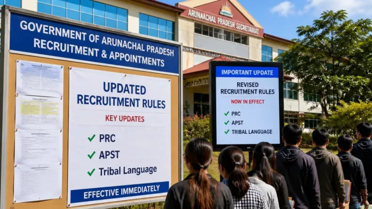 Arunachal cabinet ends 80:20 quota, mandates PRC, APST status and tribal language proficiency for govt jobs