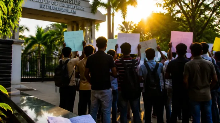 Arunachal engineering student found dead in Kerala; classmates protest year‑back policy