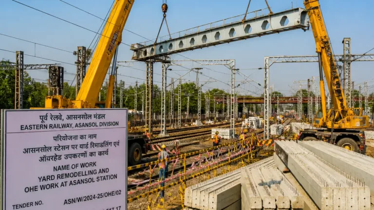 Asansol: BCPL Railway Infrastructure L1 for ₹37.36 crore Eastern Railway structural project