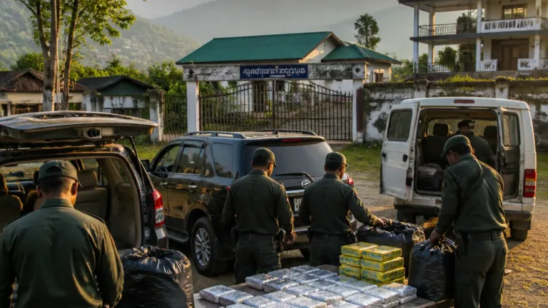 Assam Rifles, Mizoram Police seize heroin worth ₹12.09 crore in Ngopa; two held
