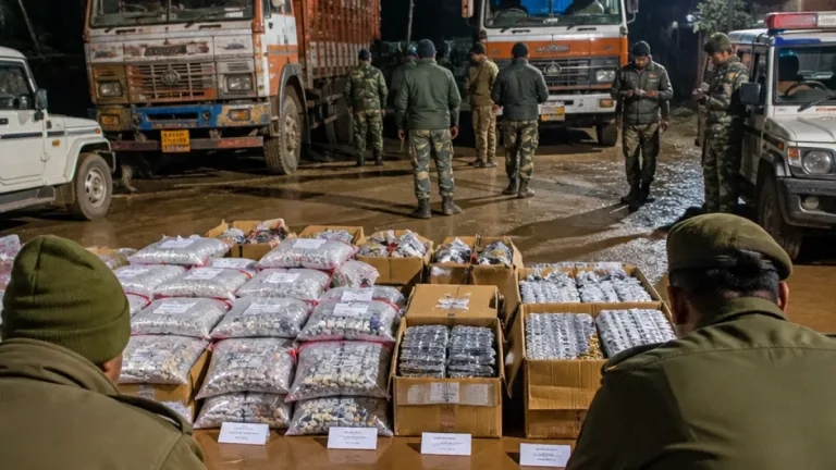 Assam’s largest-ever drug seizure: 109.2 kg Yaba worth ₹327 crore recovered in Hailakandi