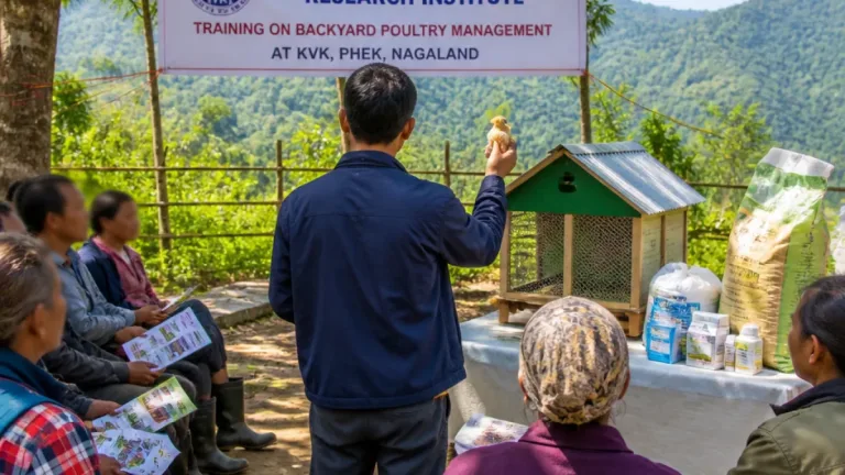 Bareilly’s IVRI leads three-day backyard poultry training for NEH region farmers