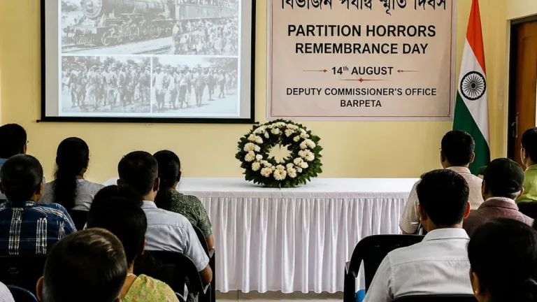 Barpeta holds Partition Horrors Remembrance Day; officials recall displacement and urge unity