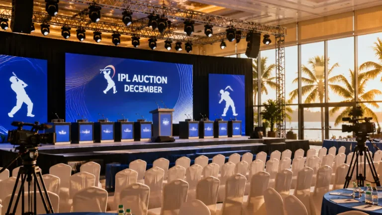 BCCI confirms Goa as venue for December 2027 IPL mini auction