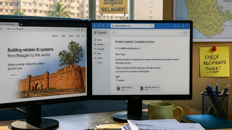 Belagavi firm flags brand confusion with US AI company, warns of email and data risks