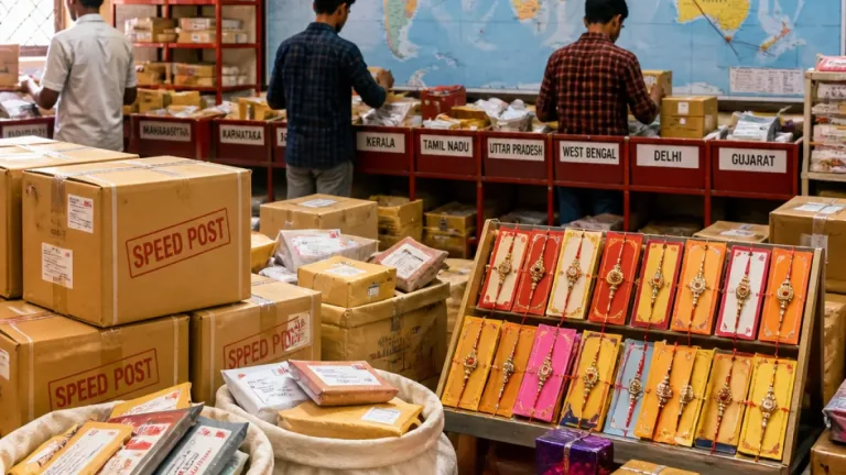 Belagavi posts over 20,000 Rakhi consignments as festival boosts postal traffic