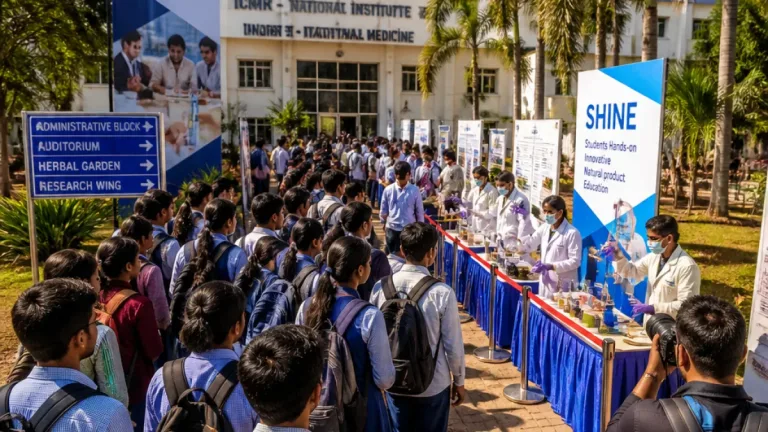 Belagavi students turn out in large numbers as ICMR-NITM concludes SHINE outreach