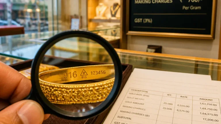 Bhavnagar buyers urged to verify BIS hallmarking, factor making charges and 3% GST on gold