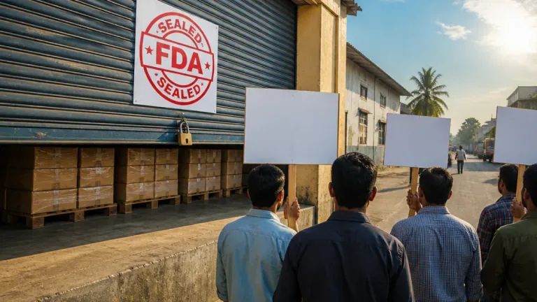 Bhiwandi workers left unpaid after FDA cancels food licence, union protests sealing of Amazon warehouse