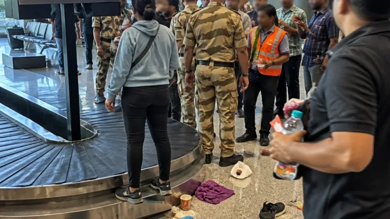Bhubaneswar woman climbs conveyor belt after flight cancellation; FIR lodged