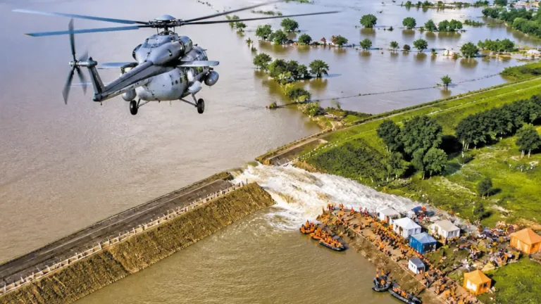 Bihar CM Samrat Choudhary conducts aerial survey as Gandak surge floods north Bihar
