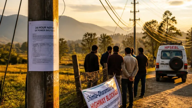 Bilaspur panchayat head serves 24-hour ultimatum to HP power board, threatens highway blockade