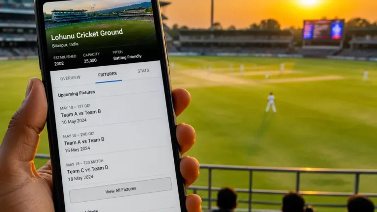 Bilaspur's Lohnu Cricket Ground profiled on Cricbuzz as domestic season schedules take shape