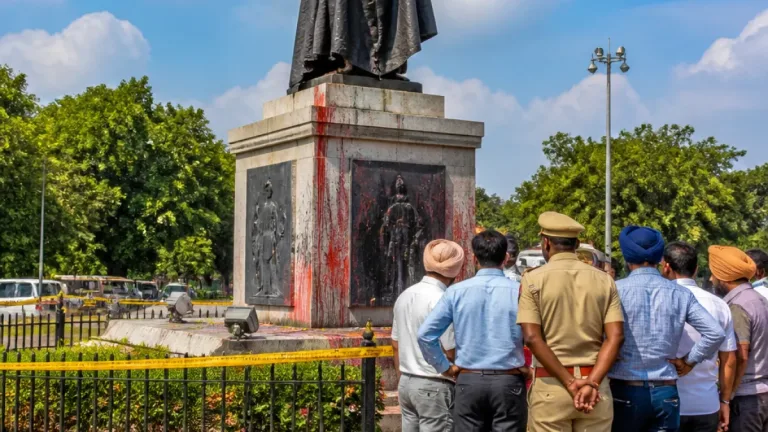 BJP MP criticises AAP government after Ambedkar statue desecrated in Ludhiana